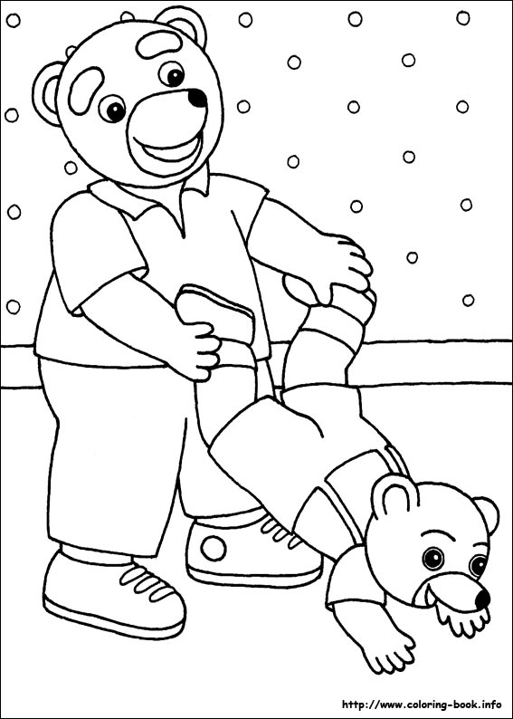 Little Brown Bear coloring picture